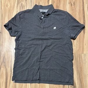Banana Republic Gray Polo Shirt Classic Design